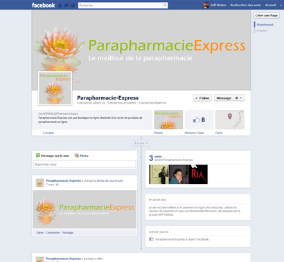 Rejoignez-vous Parapharmacie-Express sur Facebook