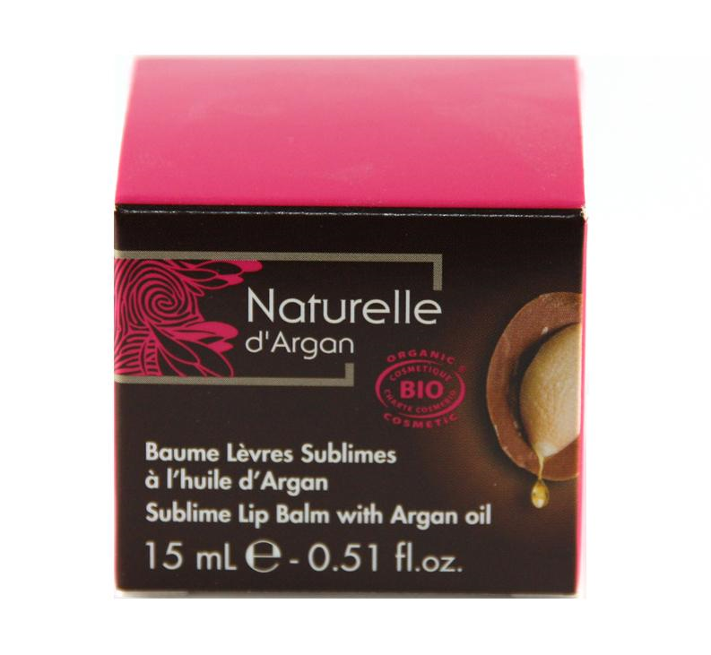 Baume à lèvres de la marque Naturelle d'Argan en vente sur la pharmacie discount Parapharmacie Express.