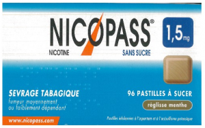 Nicopass sur pharmacie en ligne