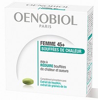 parapharmacie express oenobiol 45+ ménopause bouffees de chaleur