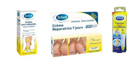 Parapharmacie express scholl hydratation reparation pieds