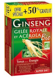 Parapharmacie Express Gelée Royale Ginseng Acerola Super Diet