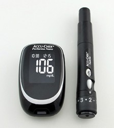Parapharmacie express auto test diabete Accu check performa nano