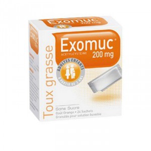 Parapharmacie Express exomuc 200mg toux grasse