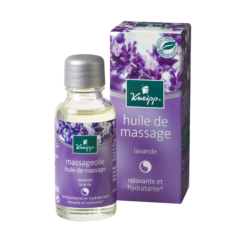 huile de massage lavande 100ml Kneipp