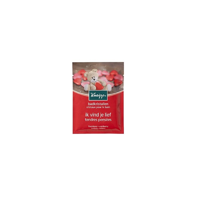 SELS DE BAIN TENDRES PENSEES FRAMBOISE CRANBERRY 60G KNEIPP SELS DE BAIN TENDRES PENSEES FRAMBOISE CRANBERRY 60G KNEIPP