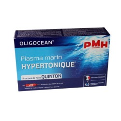 OLIGOCEAN PLASMA MARIN HYPERTONIC AMPOULES LABORATOIRES QUINTON