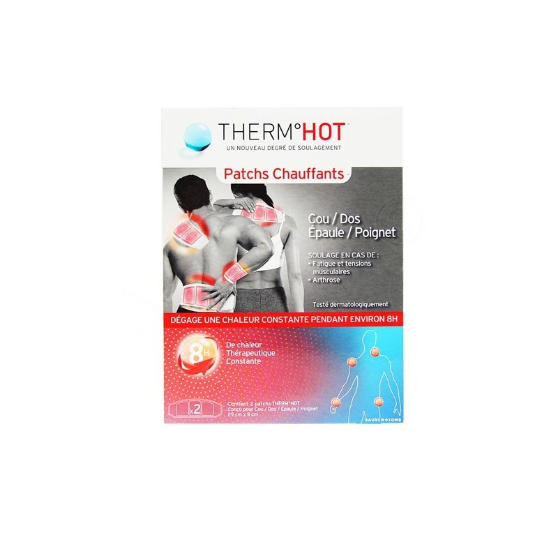 THERM HOT PATCHS CHAUFFANTS COU DOS EPAULE POIGNET BAUSH & LOMB