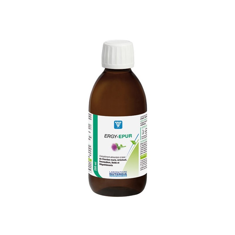 ERGYEPUR COMPLEMENT ALIMENTAIRE SOUTIEN HEPATIQUE 250ML NUTERGIA