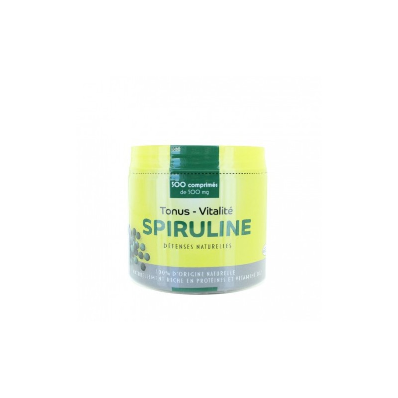 SPIRULINE TONUS VITALITE 500 COMPRIMES PHARM UP