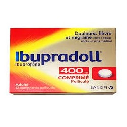 IBUPRADOLL 400MG COMPRIMES MOLLES SANOFI