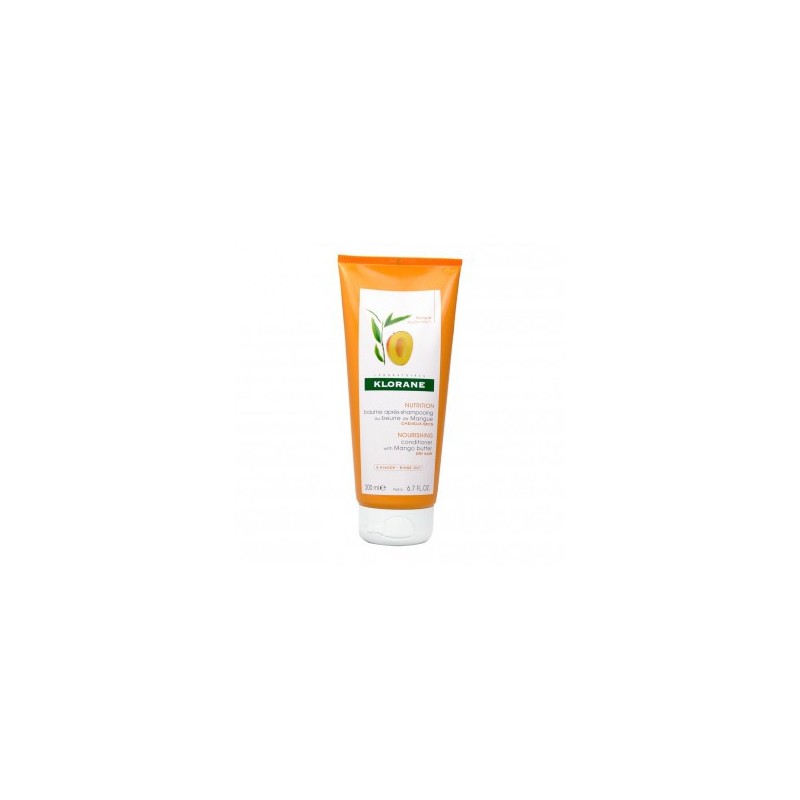 BAUME APRES SHAMPOOING AU BEURRE DE MANGUE 200ML KLORANE