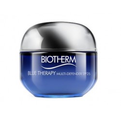 BLUE THERAPY MULTI DEFENDER CREME AERIENNE PEAUX NORMALES à MIXTES SPF25 - 50ML BIOTHERM