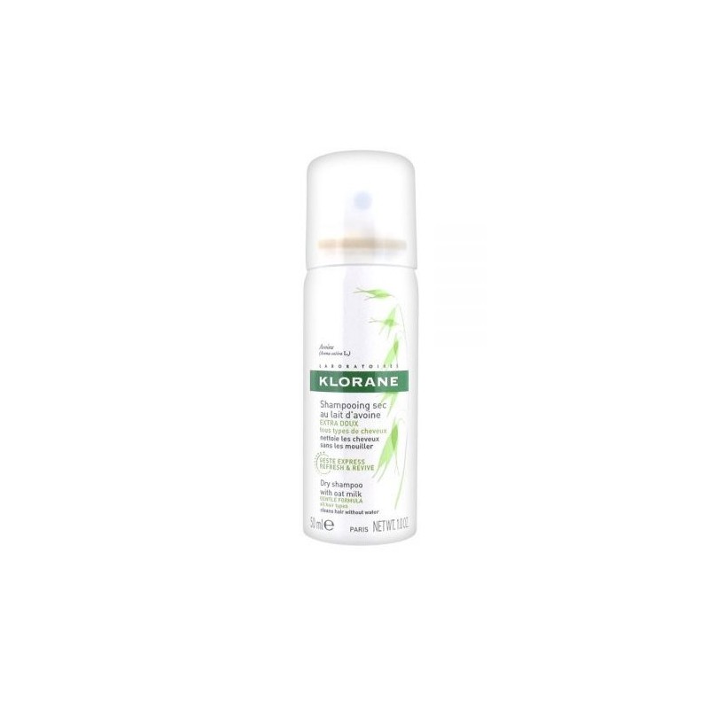 SHAMPOOING AVOINE SEC EXTRA-DOUX GESTE EXPRESS 50ml KLORANE