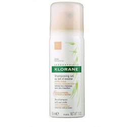 SHAMPOOING AVOINE SEC EXTRA-DOUX GESTE EXPRESS CHATAIN à BRUN 50ml KLORANE