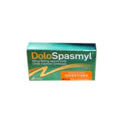 DOLOSPASMYL DOULEURS DIGESTIVES 60MG/300MG 20 CAPSULES MAYOLY SPINDLER