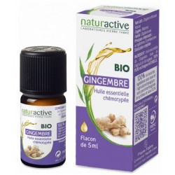 HUILE ESSENTIELLE GINGEMBRE BIO NATURACTIVE