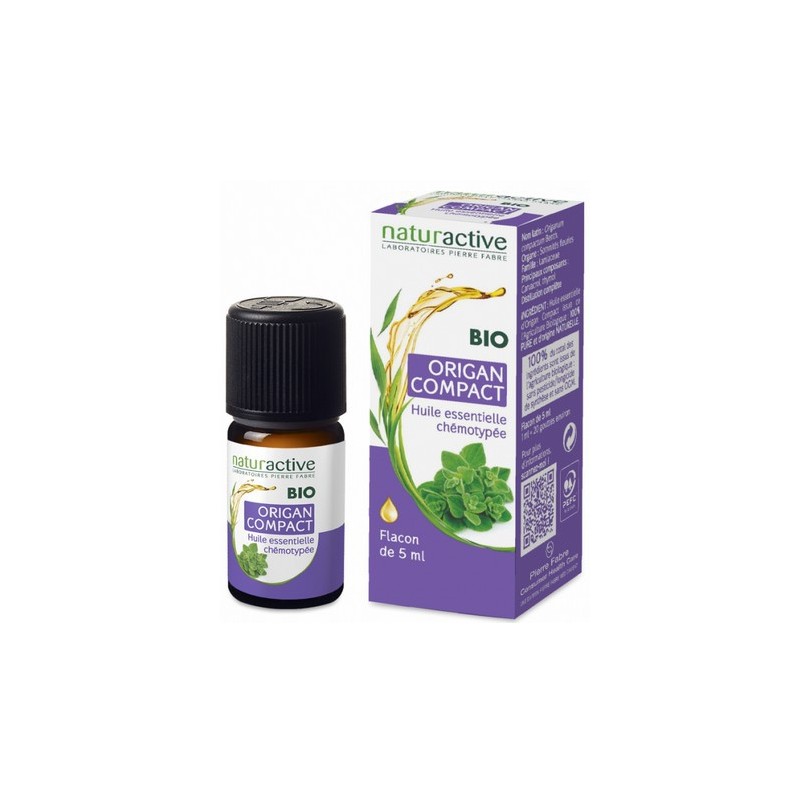 HUILE ESSENTIELLE ORIGAN COMPACT BIO 5ML NATURACTIVE HUILE ESSENTIELLE ORIGAN COMPACT BIO 5ML NATURACTIVE