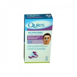 DILATATEUR NASAL ANTI RONFLEMENT taille Petit-Moyen QUIES