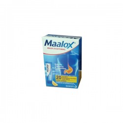 MAALOX MAUX D'ESTOMAC SACHETS DOSES CITRON SANOFI