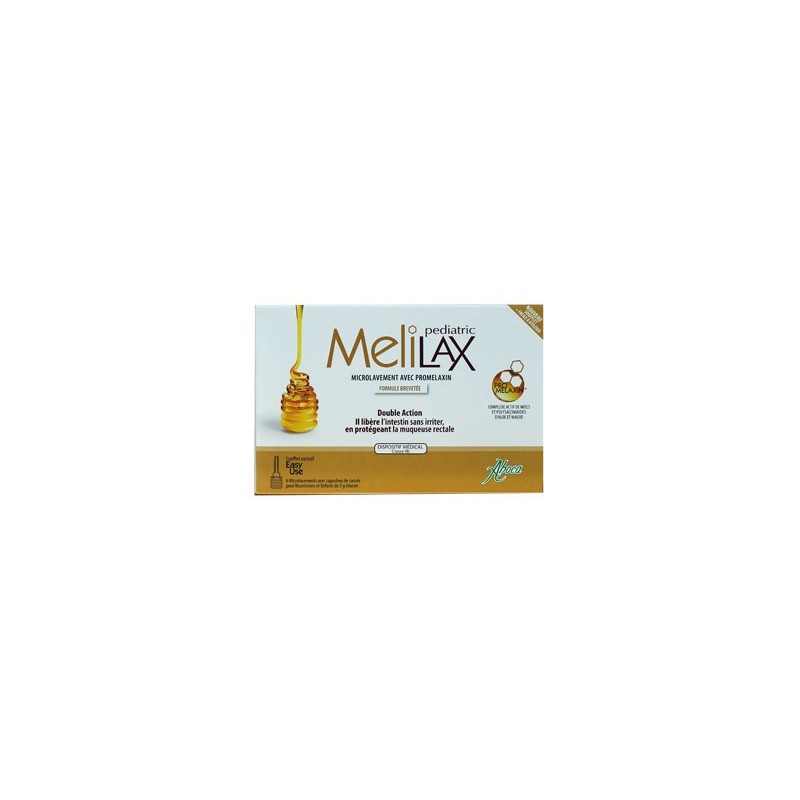 MELILAX PEDIATRIC 6 MICROLAVEMENTS ABOCA