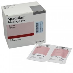 SPAGULAX MUCILAGE PUR 20 SACHETS DOSE