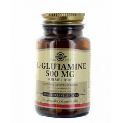 L GLUTAMINE 500MG  Flacon de 50 gélules SOLGAR