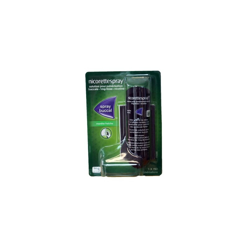 NICORETTE SPRAY MENTHE FRAICHE 1MG JOHNSON & JOHNSON