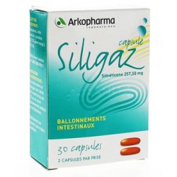 SILIGAZ 30 CAPSULES ARKOPHARMA 