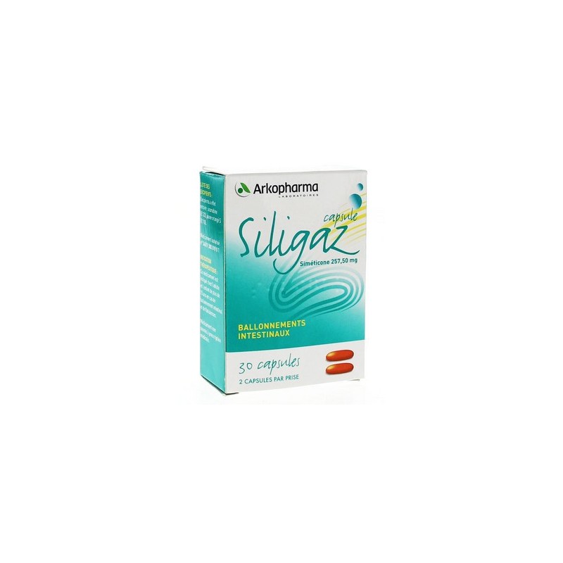 SILIGAZ 30 CAPSULES ARKOPHARMA 