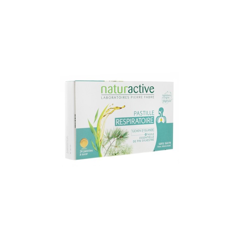PASTILLES RESPIRATOIRES X24 NATURACTIVE PASTILLES RESPIRATOIRES X24 NATURACTIVE