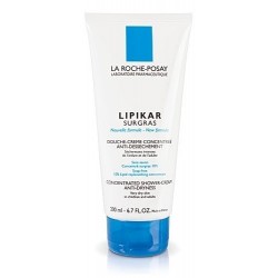 LIPIKAR SURGRAS DOUCHE CREME CONCENTREE LA ROCHE-POSAY 200ML/400ML