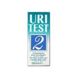 URITEST 2 BANDELETTES POUR TEST URINAIRE