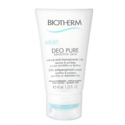 DEO PURE ANTI TRANSPIRANT SENSITIVE SKIN CREME 40ML BIOTHERM﻿