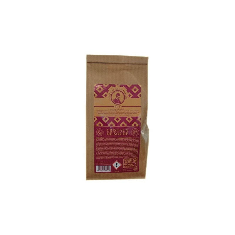 L'ARTISAN SAVONNIER CRISTAUX DE SOUDE 500G GRAVIER L'ARTISAN SAVONNIER CRISTAUX DE SOUDE 500G GRAVIER