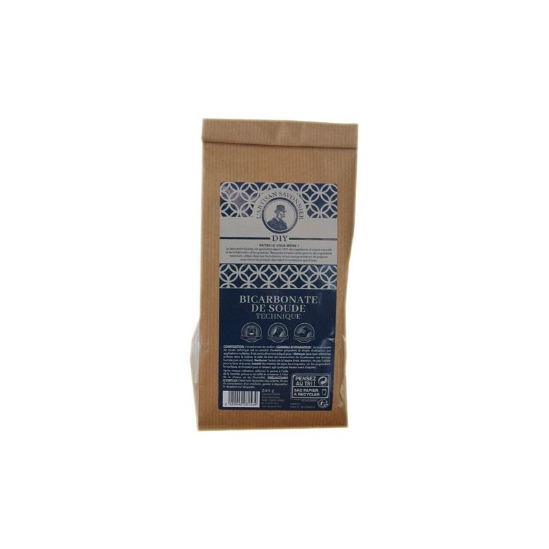 L'ARTISAN SAVONNIER BICARBONATE DE SOUDE TECHNIQUE 500G GRAVIER L'ARTISAN SAVONNIER BICARBONATE DE SOUDE TECHNIQUE 500G GRAVIER
