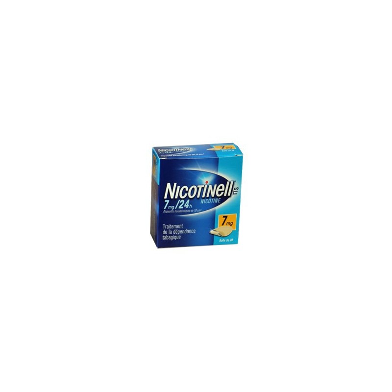 NICOTINELL TTS 7MG/24H  BOITE DE 28 PATCHS NOVARTIS