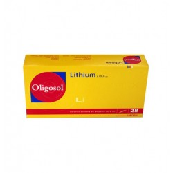 OLIGOSOL LITHIUM Li 28 AMPOULES LABORATOIRE LABCATAL