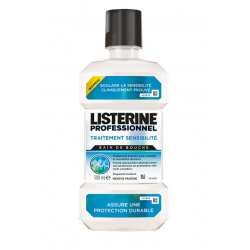 BAIN DE BOUCHE SENSIBILITE 500ML LISTERINE PROFESSIONNEL