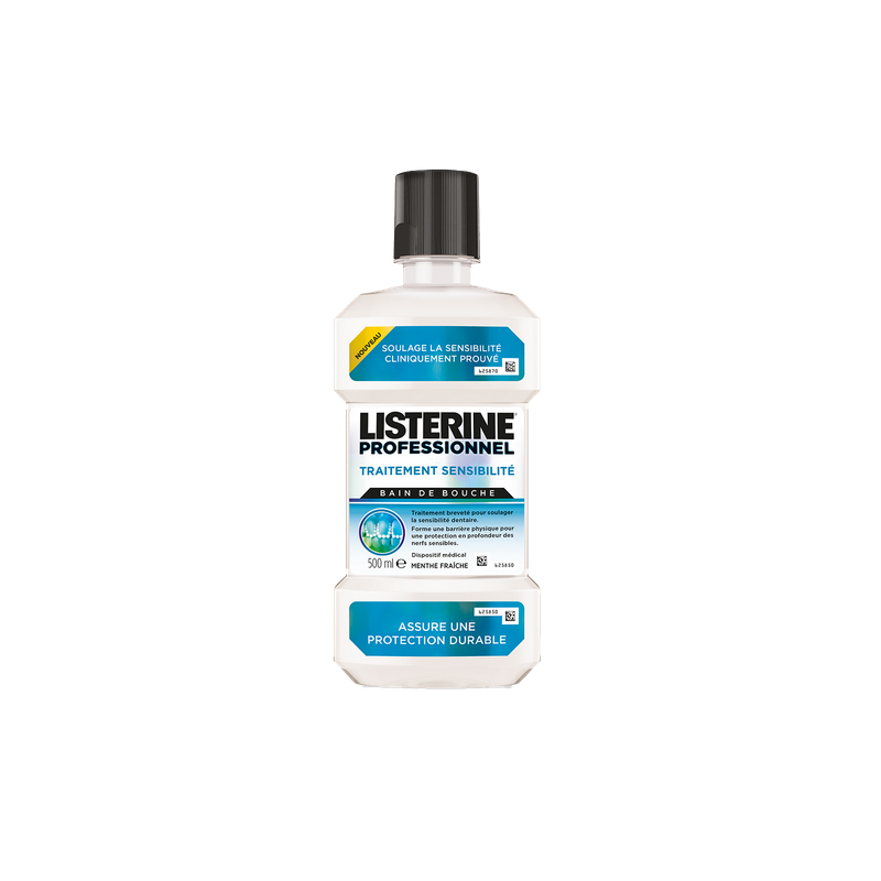 BAIN DE BOUCHE SENSIBILITE 500ML LISTERINE PROFESSIONNEL BAIN DE BOUCHE SENSIBILITE 500ML LISTERINE PROFESSIONNEL
