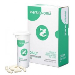 PHYSIONORM DAILY FERMENTS LACTIQUES ZINC 30 GELULES LABORATOIRE IMMUBIO