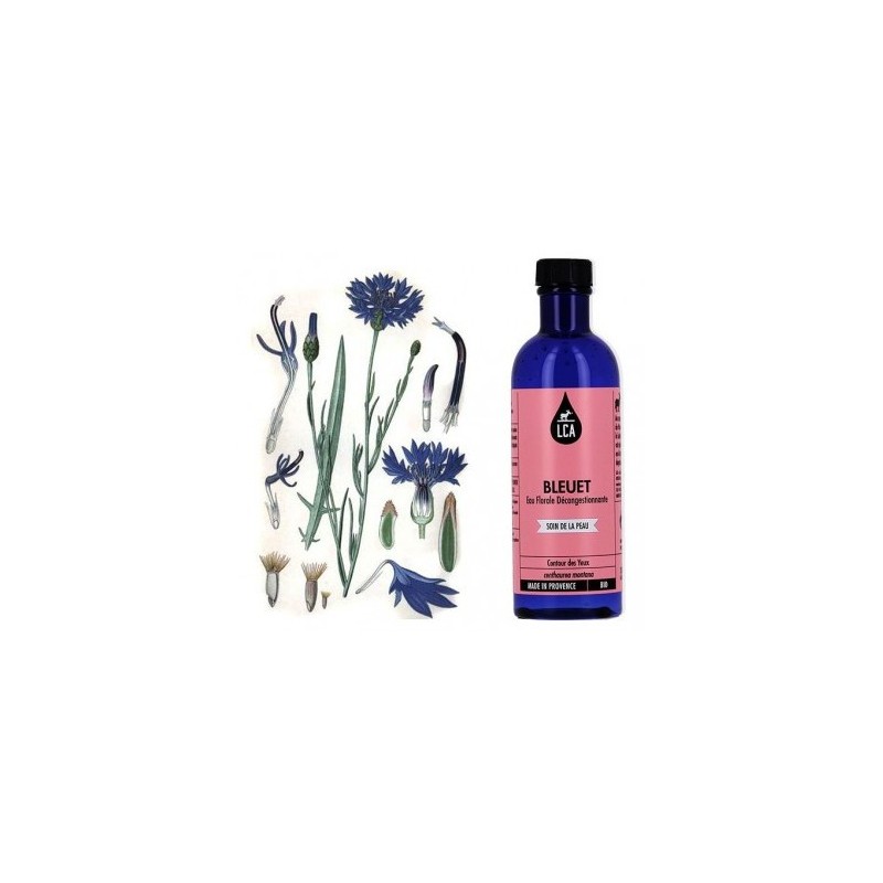 EAU FLORALE DE BLEUET BIO 200ML LCA EAU FLORALE DE BLEUET BIO 200ML LCA