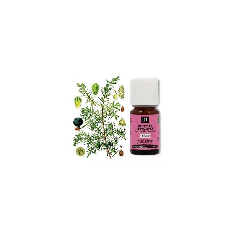 HUILE ESSENTIELLE BIO GENEVRIER PROVENCE 10ML LCA HUILE ESSENTIELLE BIO GENEVRIER PROVENCE 10ML LCA