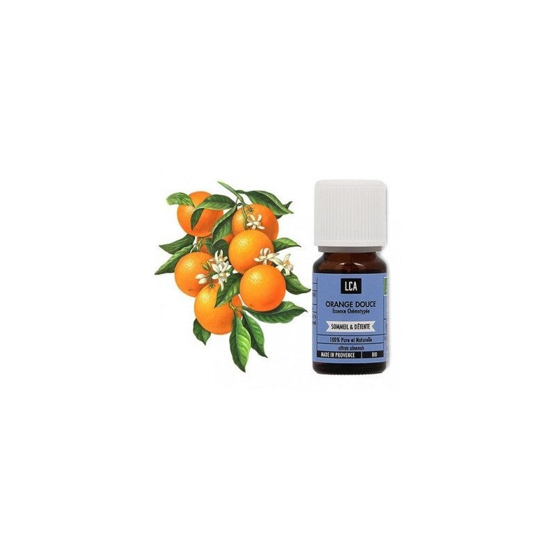 HUILE ESSENTIELLE BIO ORANGE DOUCE 10ML LCA