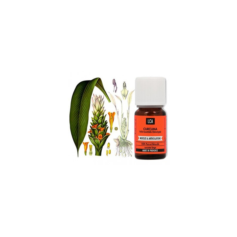 HUILE ESSENTIELLE CURCUMA 10ML LCA