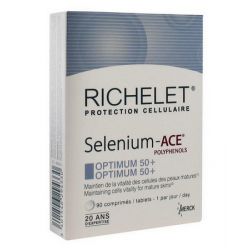 RICHELET SELENIUM ACE OPTIMUM 50+ 90 COMPRIMES MERCK