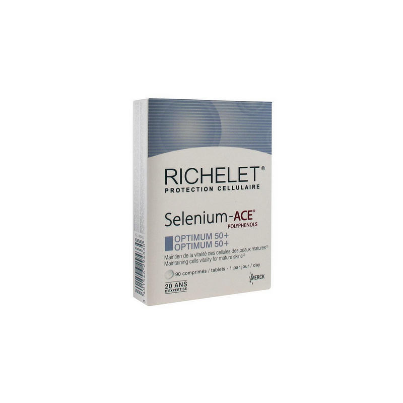 RICHELET SELENIUM ACE OPTIMUM 50+ 90 COMPRIMES MERCK