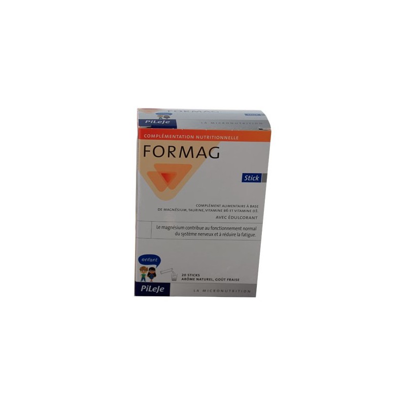 FORMAG FRAISE ENFANT 20 STICKS PILEJE