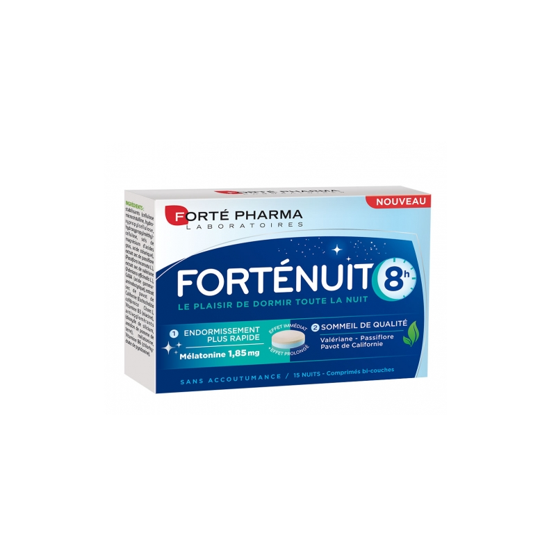 FORTENUIT 8H 15 COMPRIMES FORTE PHARMA