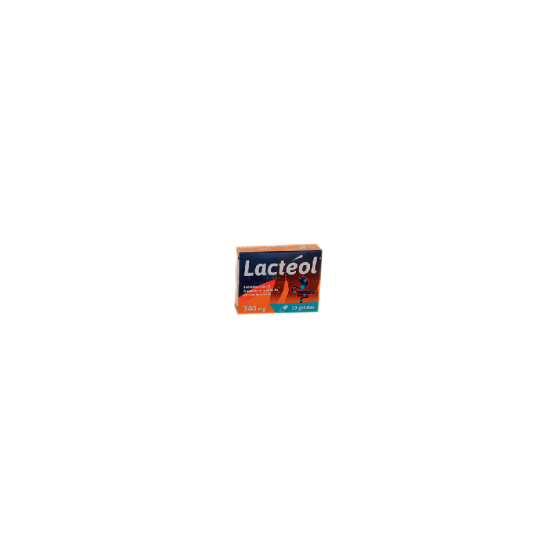 LACTEOL 340MG 10 GELULES APTALIS